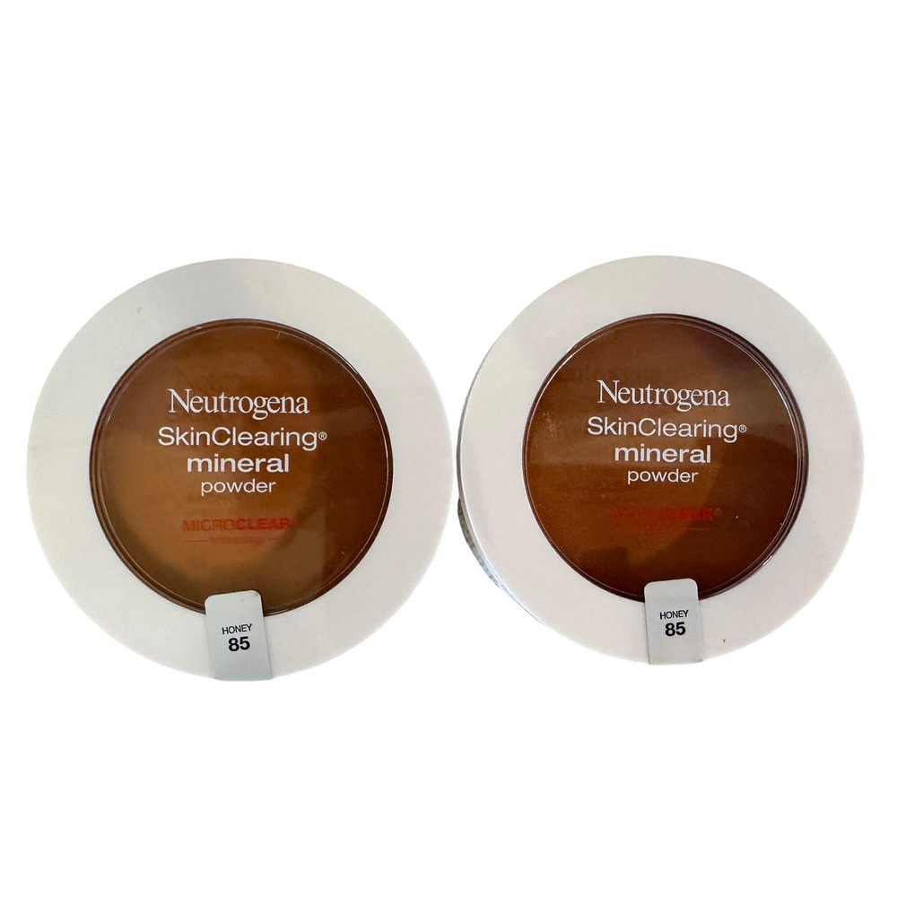 2pk Neutrogena SkinClearing Mineral Powder Honey 85